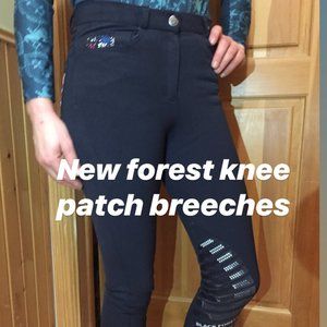 New forest knee patch breeches
